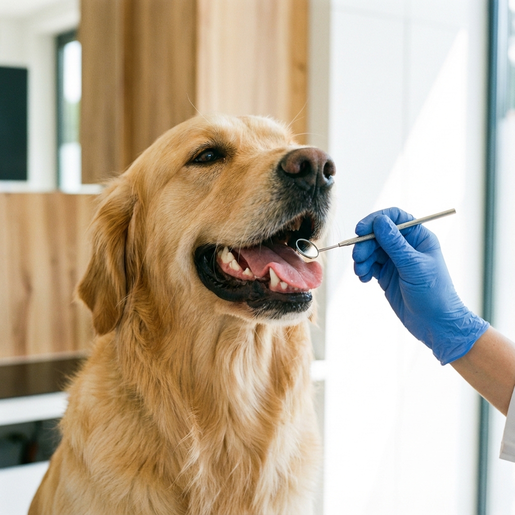 Hygiène dentaire chien