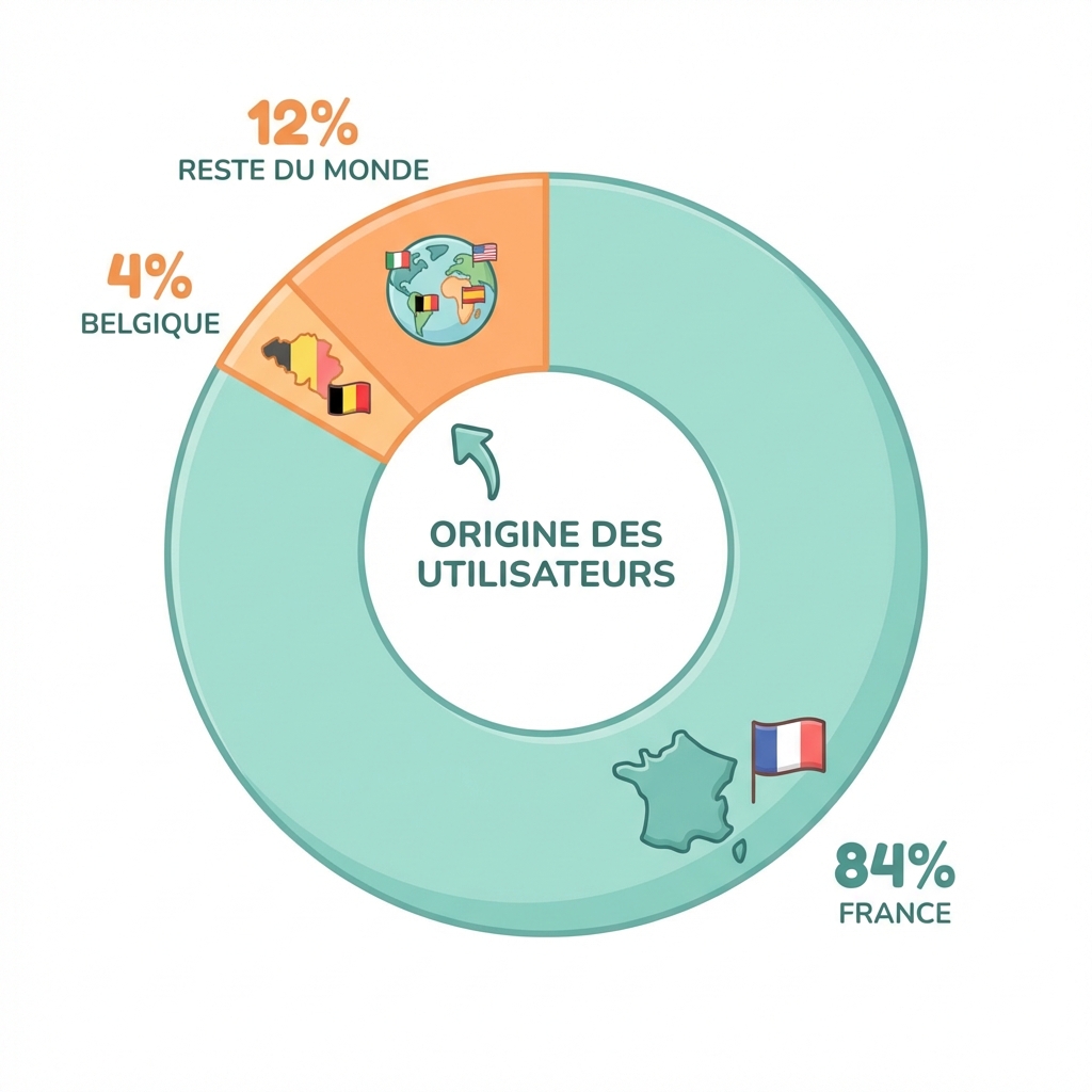 Origine des utilisateurs